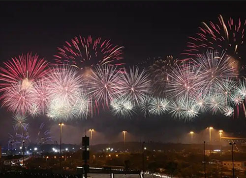 隆尧县焰火晚会